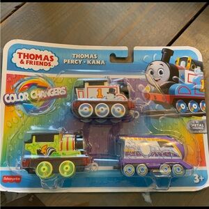 Thomas & Friends Color Changers 3 Metal Engine Train Set